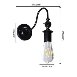 Lampada da parete Light Buzz Wall Iron Lampada da parete Dumb Black Lightsaber Lampada da parete