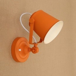 Paese Retro Pittura Caratteristica Regolabile per Braccio Oscillante Protezione degli Occhi Downlight Applique Applique
