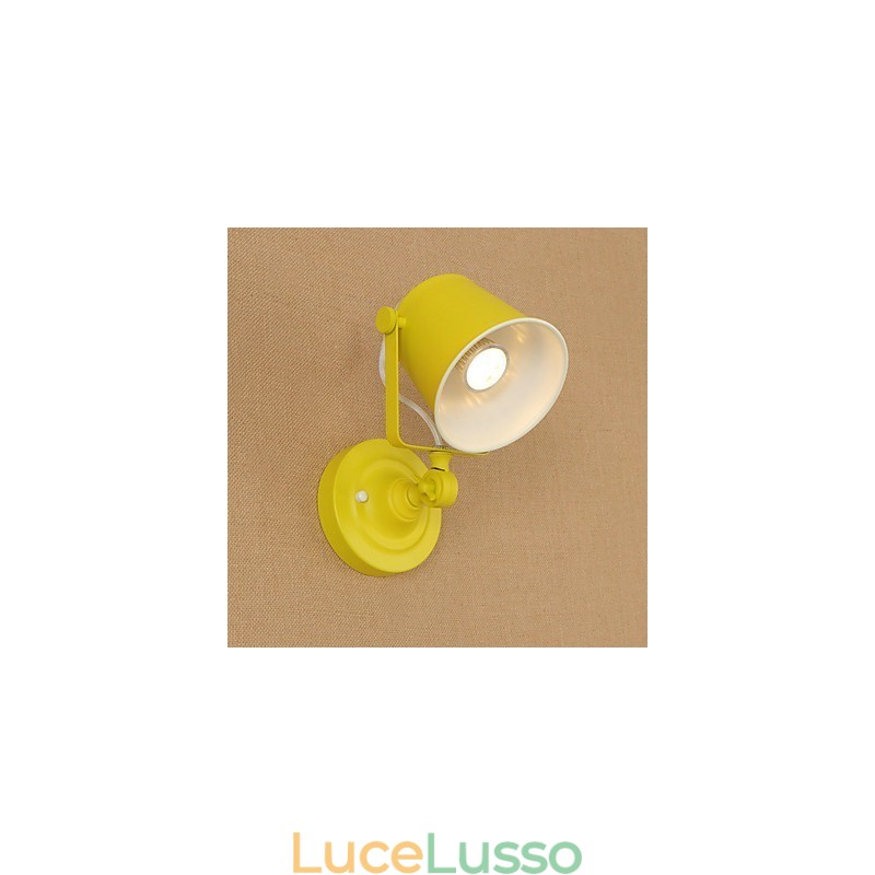 Paese Retro Pittura Caratteristica Regolabile per Braccio Oscillante Protezione degli Occhi Downlight Applique Applique