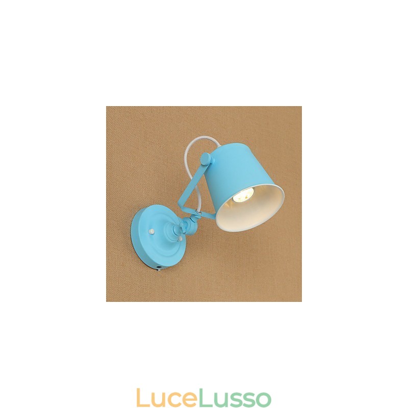Paese Retro Pittura Caratteristica Regolabile per Braccio Oscillante Protezione degli Occhi Downlight Applique Applique