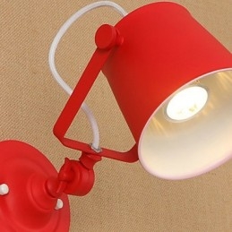 Paese Retro Pittura Caratteristica Regolabile per Braccio Oscillante Protezione degli Occhi Downlight Applique Applique