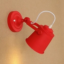 Paese Retro Pittura Caratteristica Regolabile per Braccio Oscillante Protezione degli Occhi Downlight Applique Applique