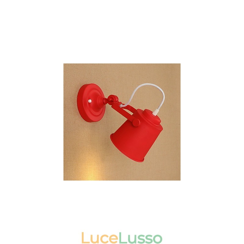 Paese Retro Pittura Caratteristica Regolabile per Braccio Oscillante Protezione degli Occhi Downlight Applique Applique