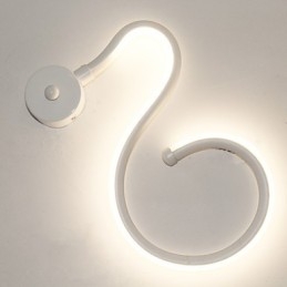 Lampada da comodino moderna e minimalista per camera da letto, studio creativo, soggiorno, lampada da parete, lampada da parete per scale e corridoi