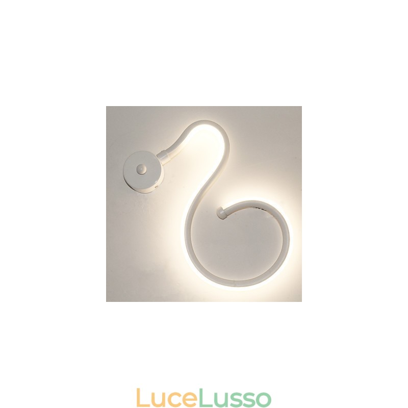 Lampada da comodino moderna e minimalista per camera da letto, studio creativo, soggiorno, lampada da parete, lampada da parete per scale e corridoi