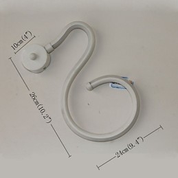 Lampada da comodino moderna e minimalista per camera da letto, studio creativo, soggiorno, lampada da parete, lampada da parete per scale e corridoi