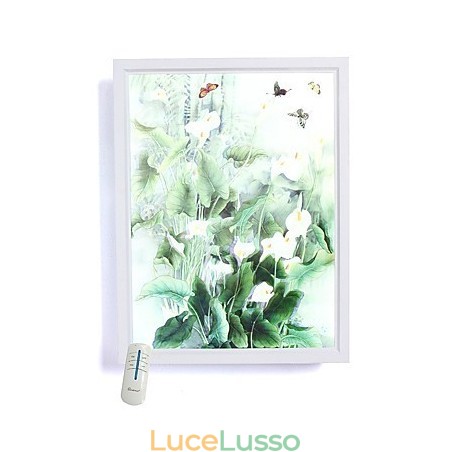 Pittura moderna contemporanea integrata, caratteristica moderna contemporanea per applique da parete con luce ambientale Pittura moderna contemporanea integrata, caratteristica moderna contemporanea per applique da parete con luce ambientale