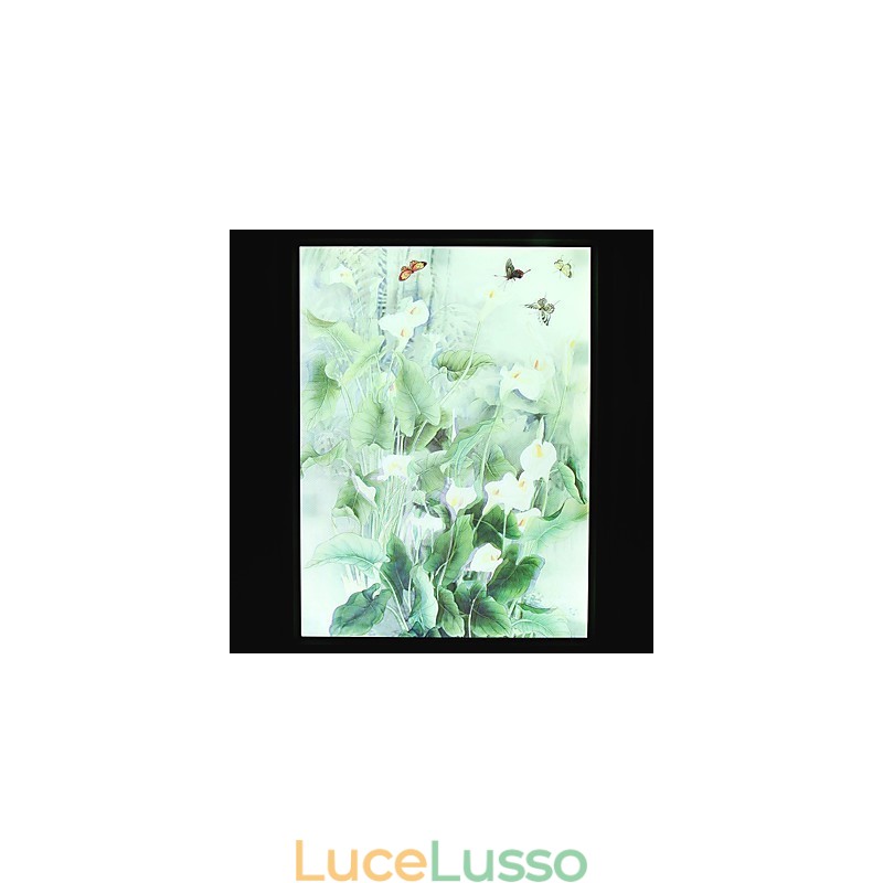 Pittura moderna contemporanea integrata, caratteristica moderna contemporanea per applique da parete con luce ambientale