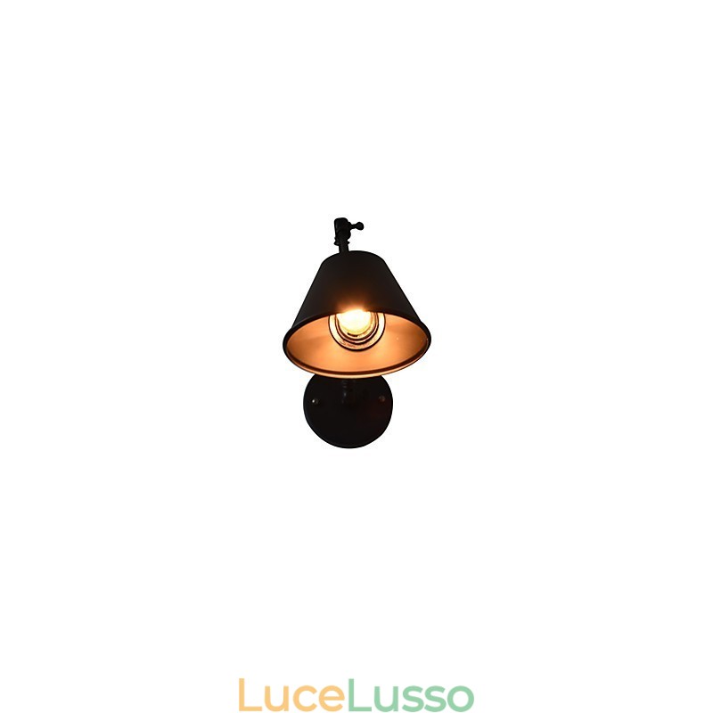 Applique da parete Applique da parete Applique da parete Lampada da parete in ferro Lampada da parete con spada laser nera stupida