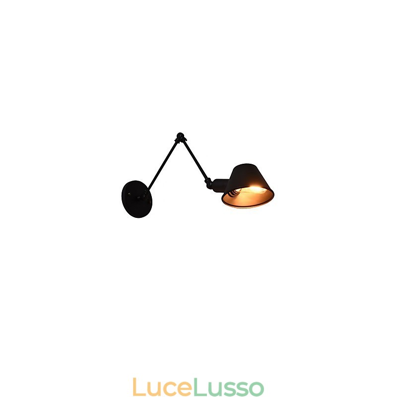 Applique da parete Applique da parete Applique da parete Lampada da parete in ferro Lampada da parete con spada laser nera stupida