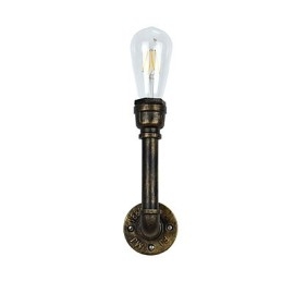 Rustic Lodge Tradizionale Classico Ottone Antico Caratteristica per Luci da Parete Luce Ambientale Applique