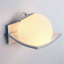 Applique da parete moderne e contemporanee con funzione elettroplaccata per protezione degli occhi in stile mini, luce ambientale