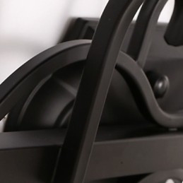 Rustic Lodge elettrolitico Caratteristica per illuminazione da parete per bagno Downlight