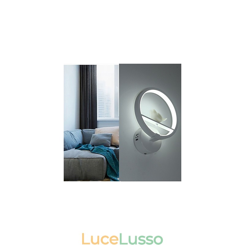 Funzione di pittura moderna contemporanea integrata per braccio oscillante Luce ambientale