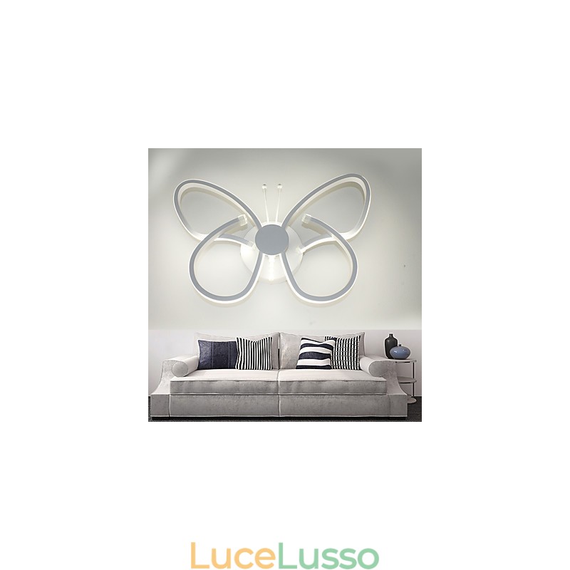 Lampada decorativa in alluminio Lampada da parete Semplice soggiorno Corridoio Personalità creativa Lampada da letto
