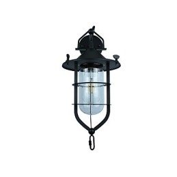 Lampada da parete in acciaio verniciato chiaro, decorazione da caffè americano nero opaco, lampada da parete retrò, lampada a spada laser sulla parete