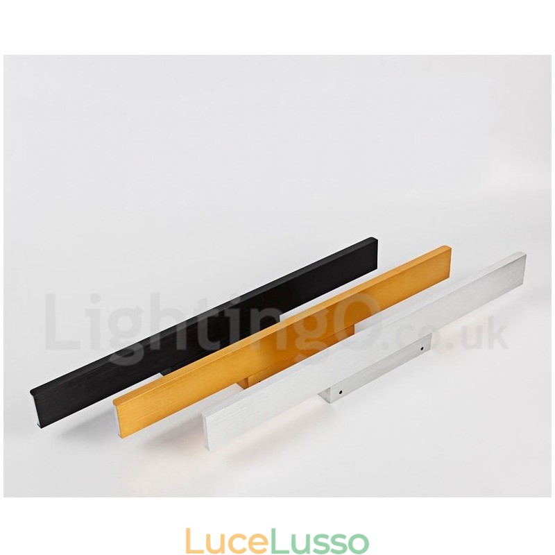 Lampada da specchio IP Luci da bagno Materiali in alluminio e luci da parete in acrilico Illuminazione per il trucco