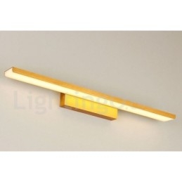 Lampada da specchio IP Luci da bagno Materiali in alluminio e luci da parete in acrilico Illuminazione per il trucco