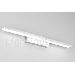 Lampada da specchio IP Luci da bagno Materiali in alluminio e luci da parete in acrilico Illuminazione per il trucco