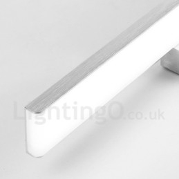 Lampada da specchio IP Luci da bagno Materiali in alluminio e luci da parete in acrilico Illuminazione per il trucco