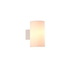 Lampada da parete in vetro per base in metallo e paralume in vetro per luce da camera da letto