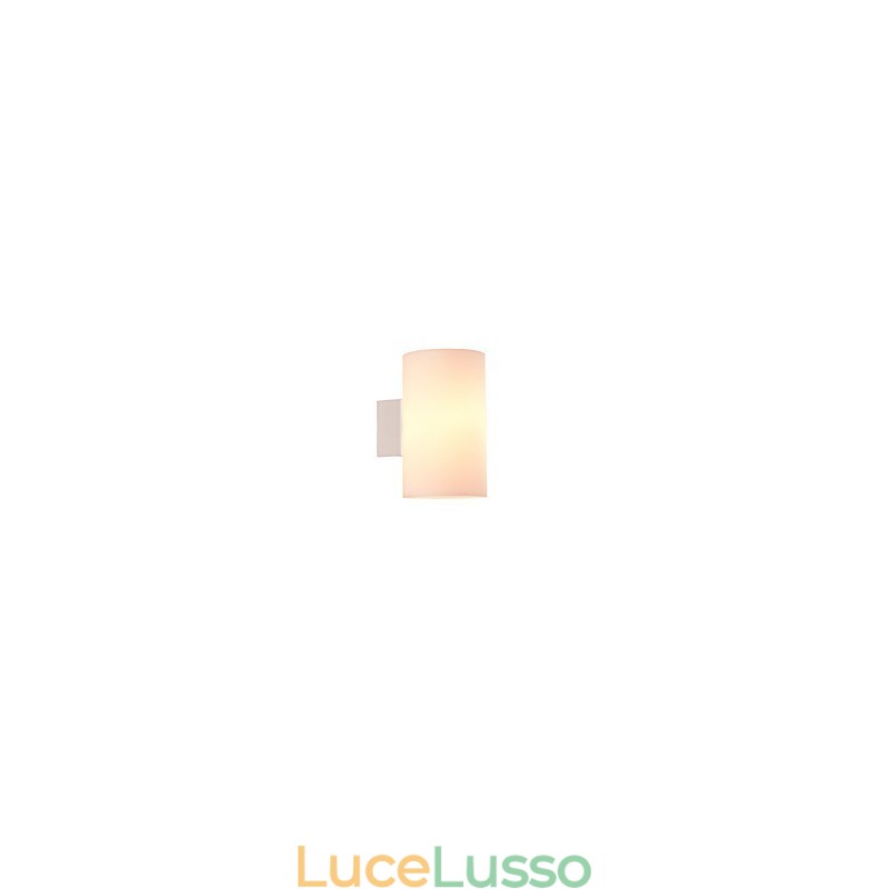 Lampada da parete in vetro per base in metallo e paralume in vetro per luce da camera da letto