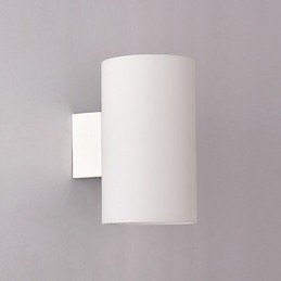 Lampada da parete in vetro per base in metallo e paralume in vetro per luce da camera da letto