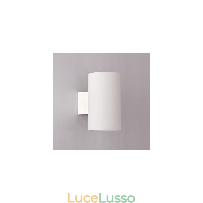 Lampada da parete in vetro per base in metallo e paralume in vetro per luce da camera da letto