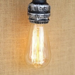 Semplice pittura retrò country caratteristica per applique da parete in stile mini con luce ambientale