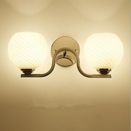 Semplice moderno contemporaneo placcato elettrolitica caratteristica per braccio oscillante protezione degli occhi luce ambientale applique da parete