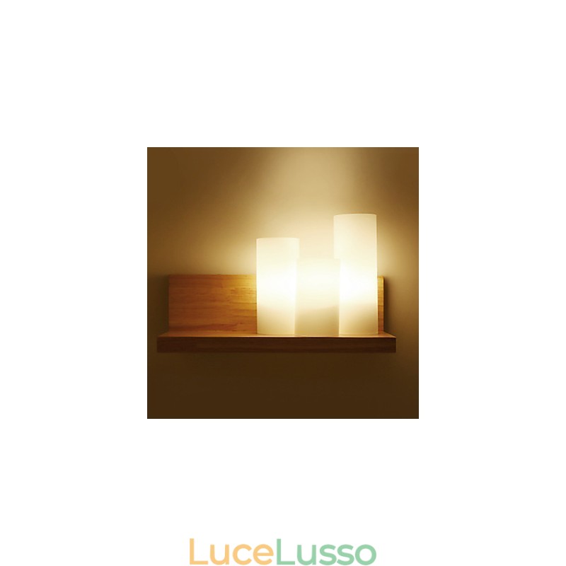 Semplice caratteristica del paese per la protezione degli occhi in stile mini, applique da parete con luce ambientale, lampada da parete