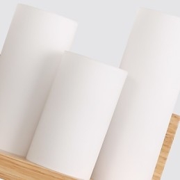 Semplice caratteristica del paese per la protezione degli occhi in stile mini, applique da parete con luce ambientale, lampada da parete