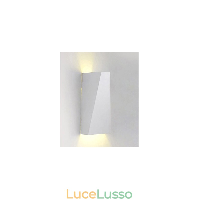 Funzionalità moderna contemporanea integrata per applique da parete con luce ambientale in stile mini, colore casuale