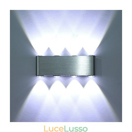 Lampada da parete moderna Lampada da parete per corridoio interno Lampada da parete in alluminio Illuminazione decorativa integrata Lampada da parete moderna Lampada da parete per corridoio interno Lampada da parete in alluminio Illuminazione decorativa integrata