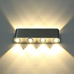 Lampada da parete moderna Lampada da parete per corridoio interno Lampada da parete in alluminio Illuminazione decorativa integrata