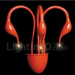 Applique da parete Swan Head Modern Contemporary Multi Colours Luce ambientale Applique da parete