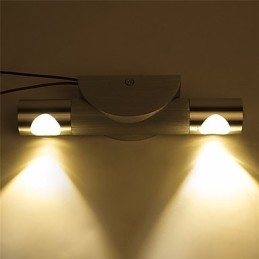 Applique da parete moderna con angolo di luce regolabile, faretti decorativi per casa, studio, sala, veranda, corridoio, comodino, camera da letto