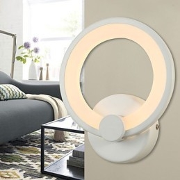 Applique moderne Stile Semplicità Acrilico Soggiorno Corridoio Camera da letto Camere d'albergo Lampada da comodino