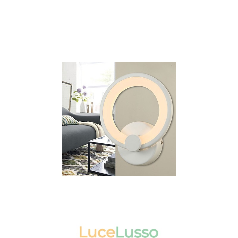 Applique moderne Stile Semplicità Acrilico Soggiorno Corridoio Camera da letto Camere d'albergo Lampada da comodino
