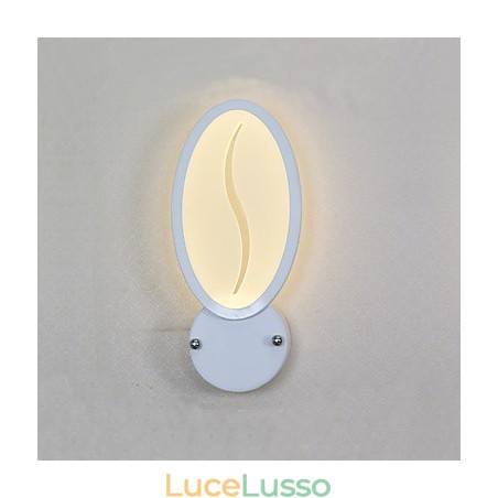 Funzione di pittura moderna contemporanea integrata per applique da parete con luce ambientale Funzione di pittura moderna contemporanea integrata per applique da parete con luce ambientale