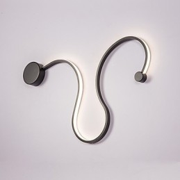 Moderne luci da parete creative in metallo soggiorno corridoio camera da letto camere d'albergo comodino decorazione illuminazione