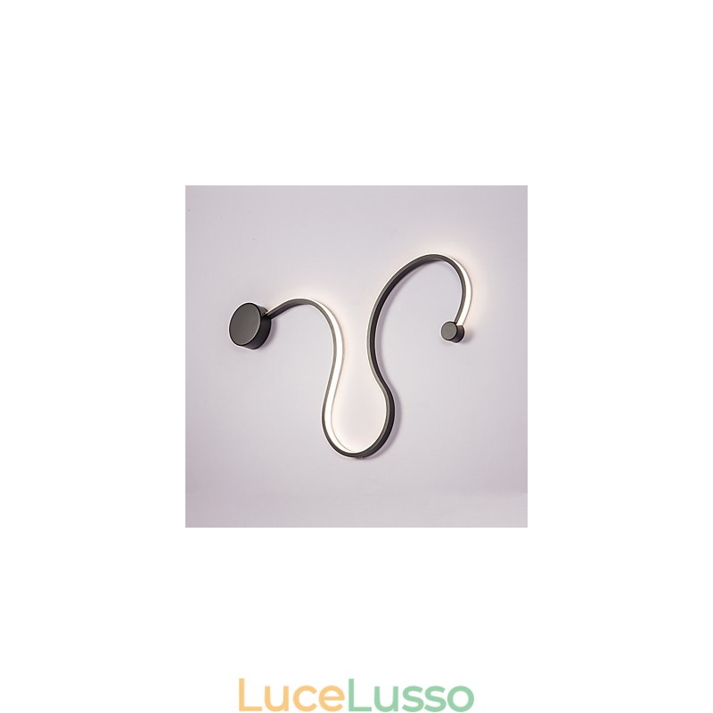 Moderne luci da parete creative in metallo soggiorno corridoio camera da letto camere d'albergo comodino decorazione illuminazione