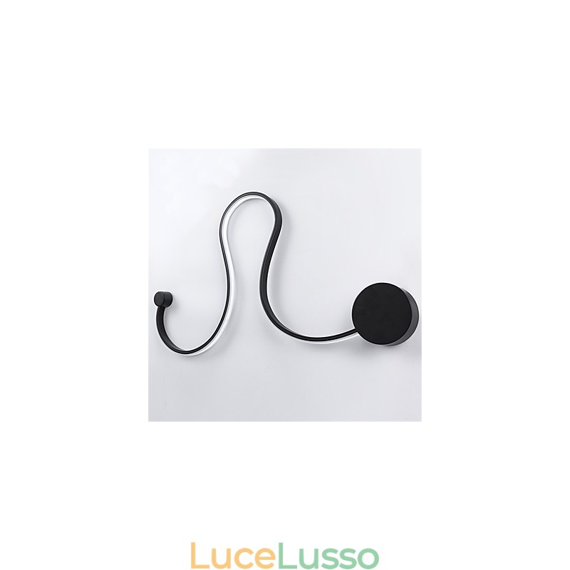 Moderne luci da parete creative in metallo soggiorno corridoio camera da letto camere d'albergo comodino decorazione illuminazione
