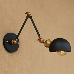 Lampada da parete a braccio lungo per ristorante creativo nostalgico e bar