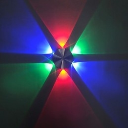 Funzione di pittura moderna contemporanea integrata per applique da parete Mini Style Bulb