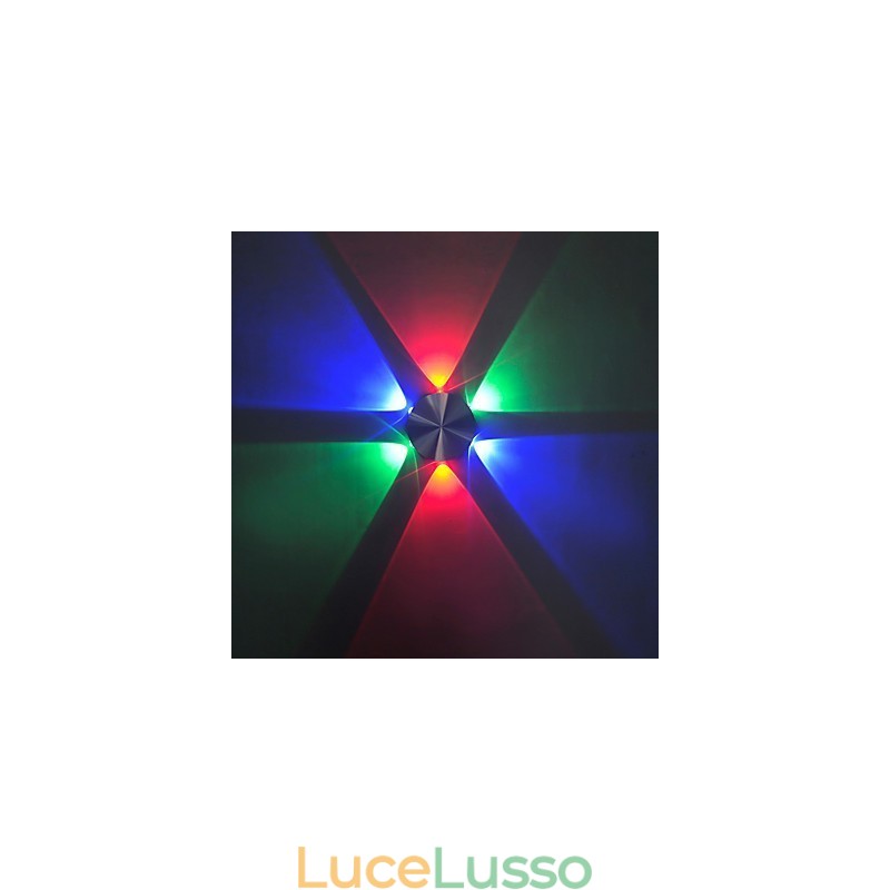 Funzione di pittura moderna contemporanea integrata per applique da parete Mini Style Bulb