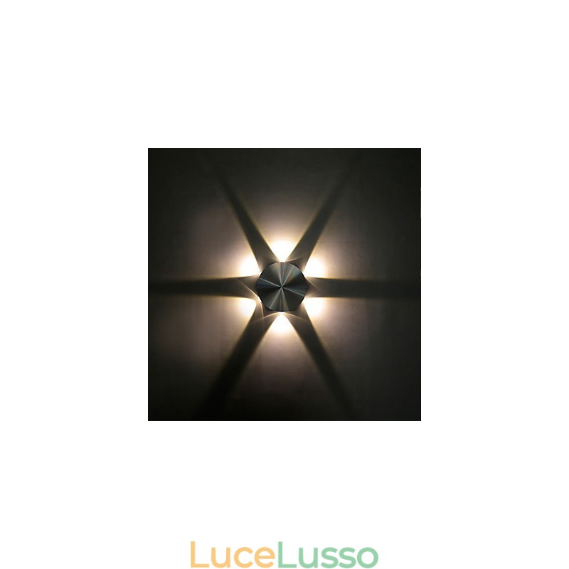 Funzione di pittura moderna contemporanea integrata per applique da parete Mini Style Bulb