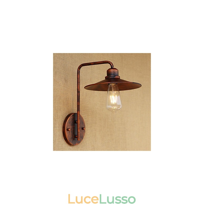 Pittura rustica moderna e contemporanea per applique da parete in stile mini downlight