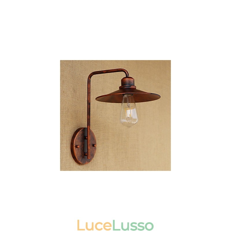Pittura rustica moderna e contemporanea per applique da parete in stile mini downlight