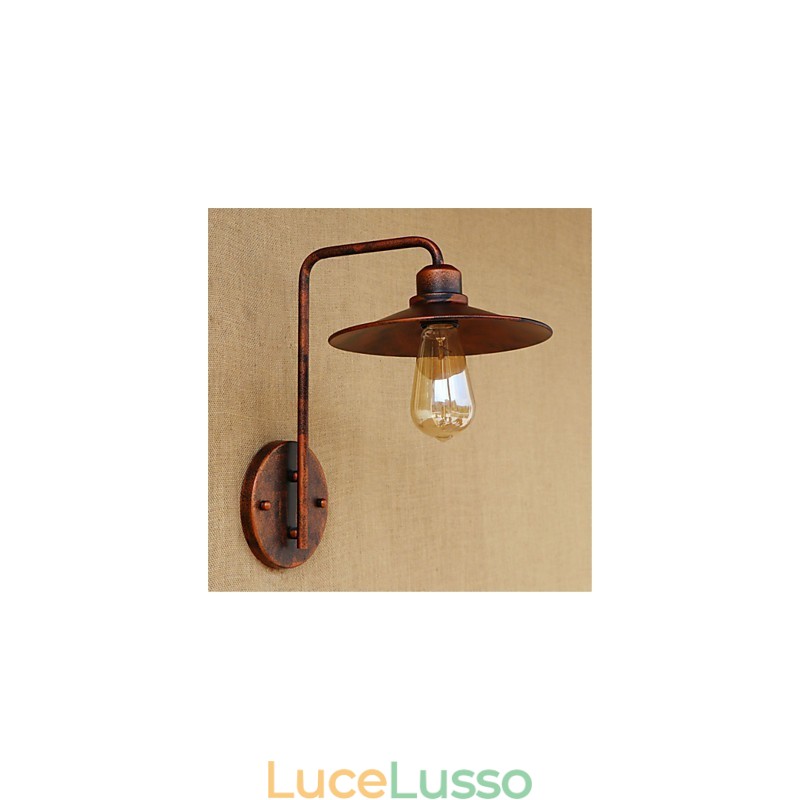 Pittura rustica moderna e contemporanea per applique da parete in stile mini downlight